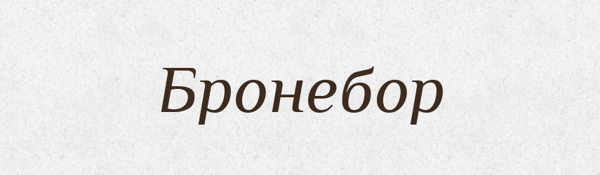 Бронебор — Рідні імена. Слов'янський іменослов