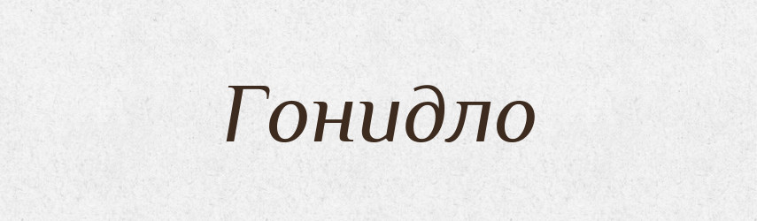 Гонидло — Рідні імена. Слов'янський іменослов