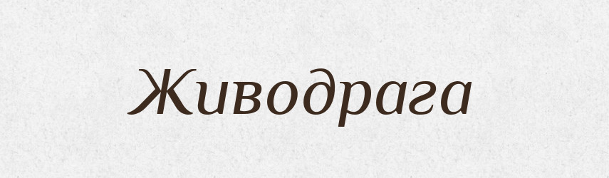 Живодрага — Рідні імена. Слов'янський іменослов