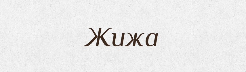 Жижа — Рідні імена. Слов'янський іменослов