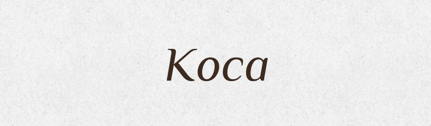 Коса — Рідні імена. Слов'янський іменослов