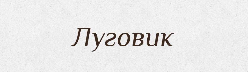 Луговик — Рідні імена. Слов'янський іменослов