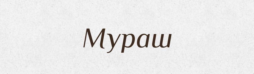 Мураш — Рідні імена. Слов'янський іменослов
