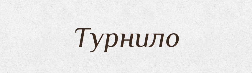 Турнило — Рідні імена. Слов'янський іменослов