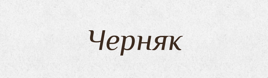 Черняк — Рідні імена. Слов'янський іменослов
